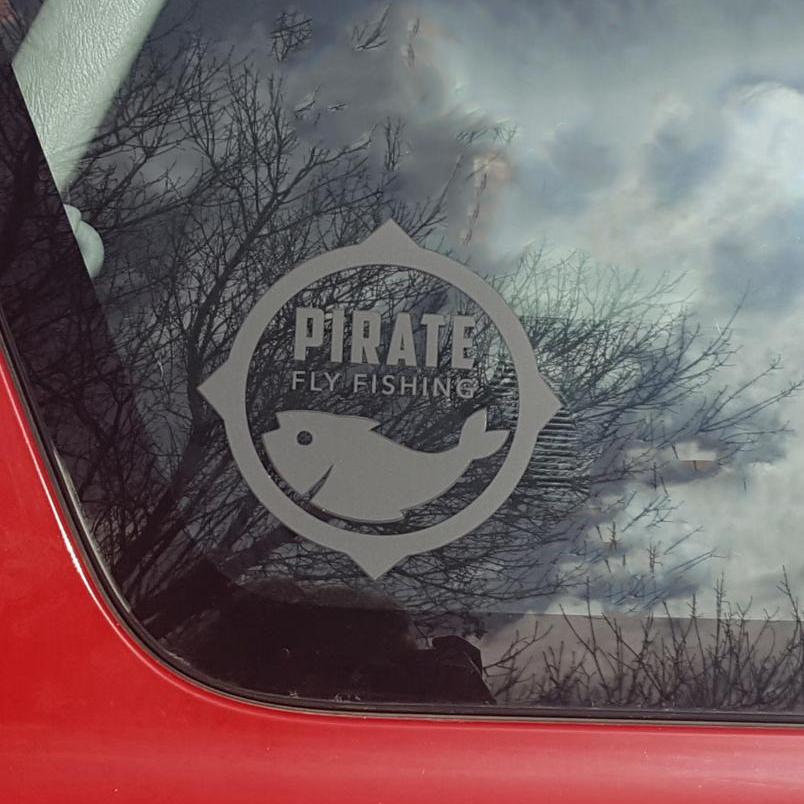 Vinyl Decal - Pirate Fly Fishing